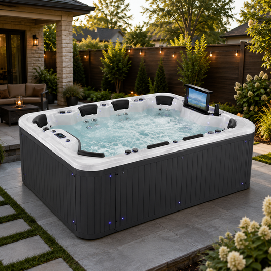 8 Person Spa 9ft x 7ft with Balboa Controller