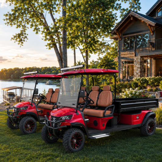GOLF CART w lipo 72v 150ah battery (Dump Box)