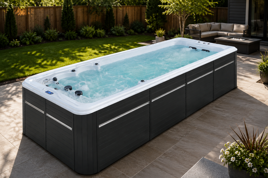 Swim Spa Jacuzzi 19ft x 7.5ft with Motor Cover